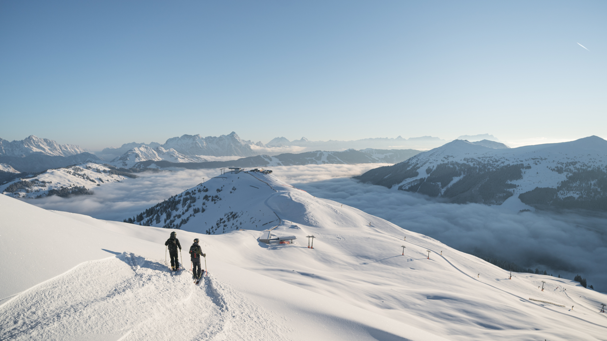 Freeriden mit Ausblick