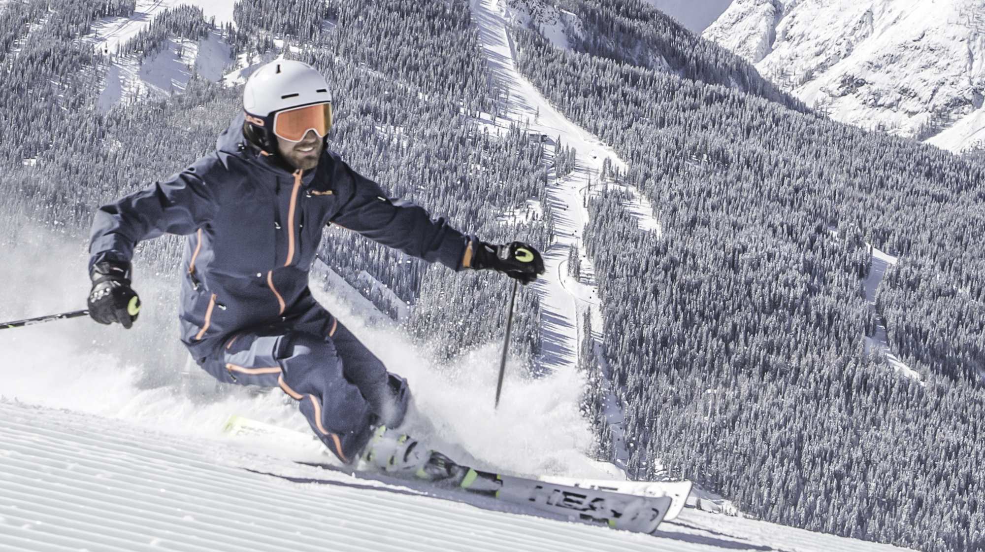 Skigenuss im Skigebiet 3 Zinnen Dolomiten