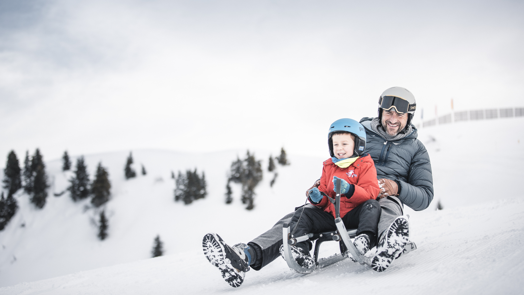 Rodelspaß in Ratschings-Jaufen