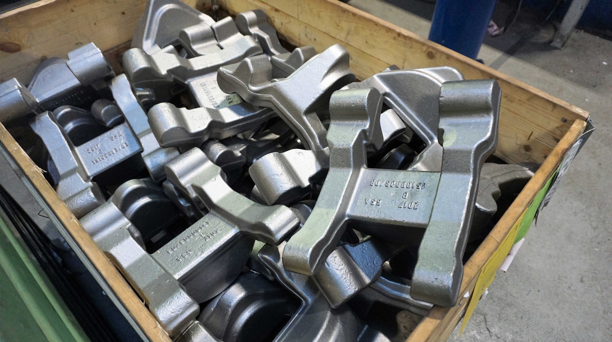 Die Bauteile für Klemmen