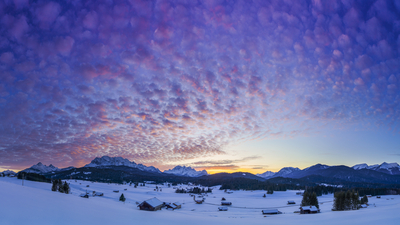 Artikelbild: Strahlende Winterzeit in der Alpenwelt Karwendel
