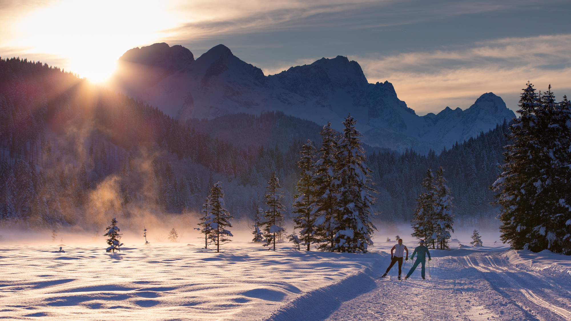 Langlaufen auf der Barmseeloipe