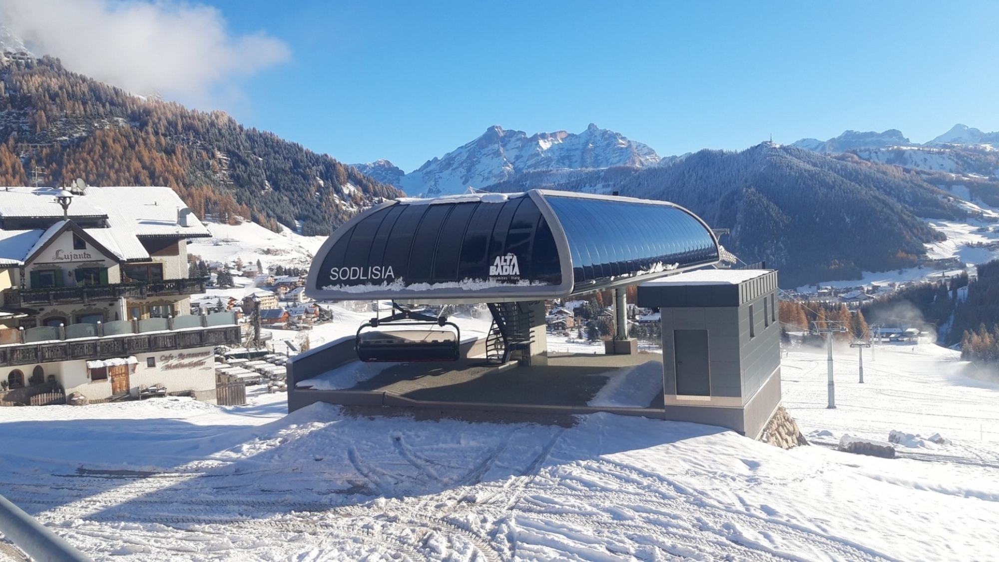 Neu Bahn von Leitner in Italien