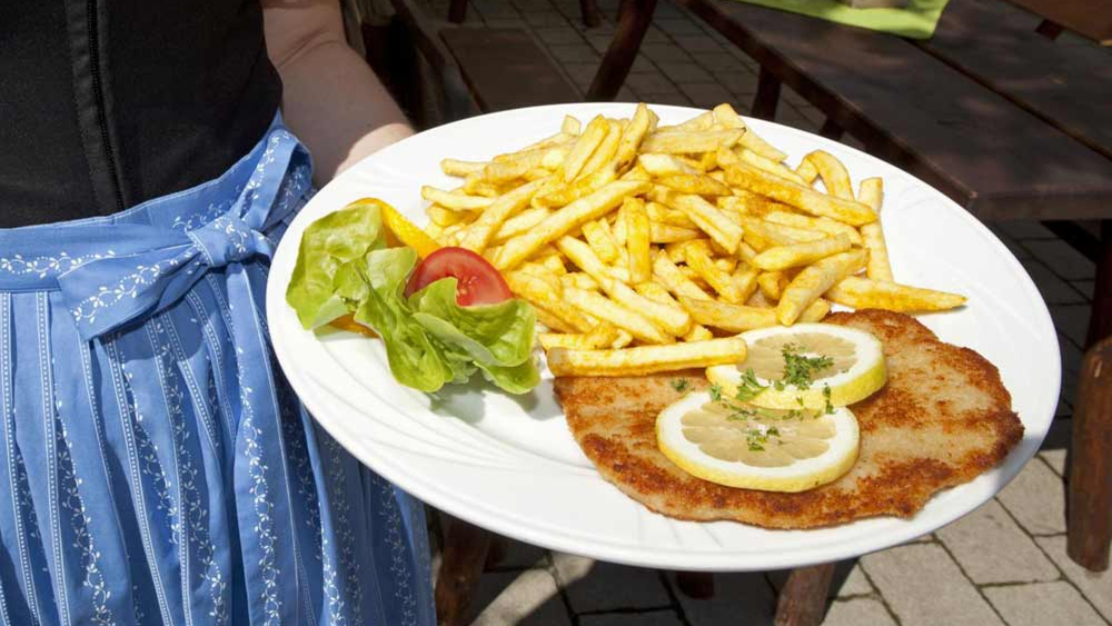 Essen im Alpsee-Restaurant