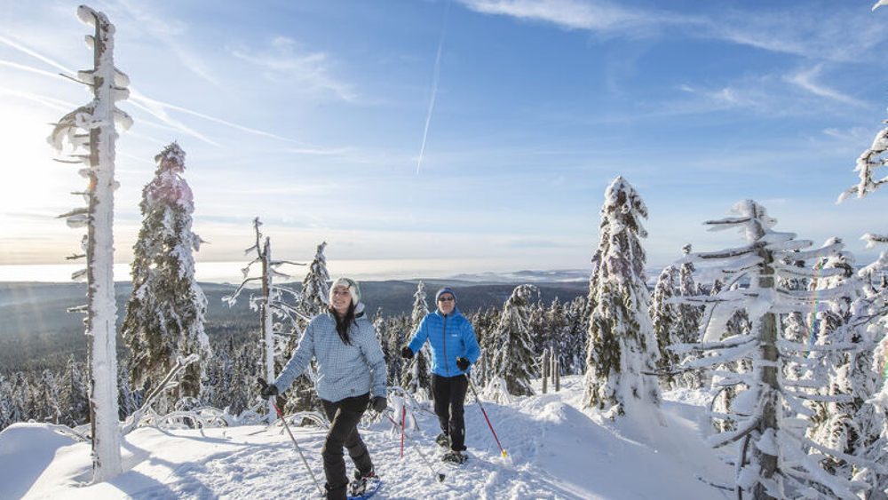 Winterzauber im Fichtelgebirge