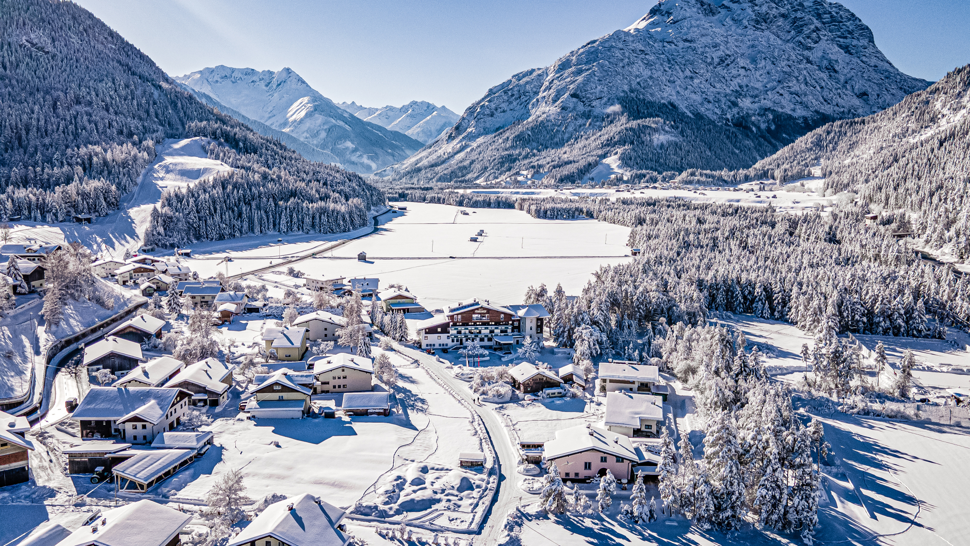 Das Lechtal im Winter