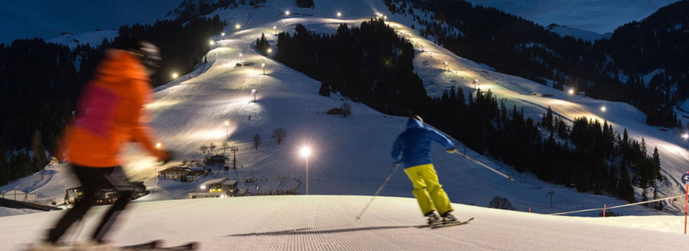 Nachtpiste in Söll