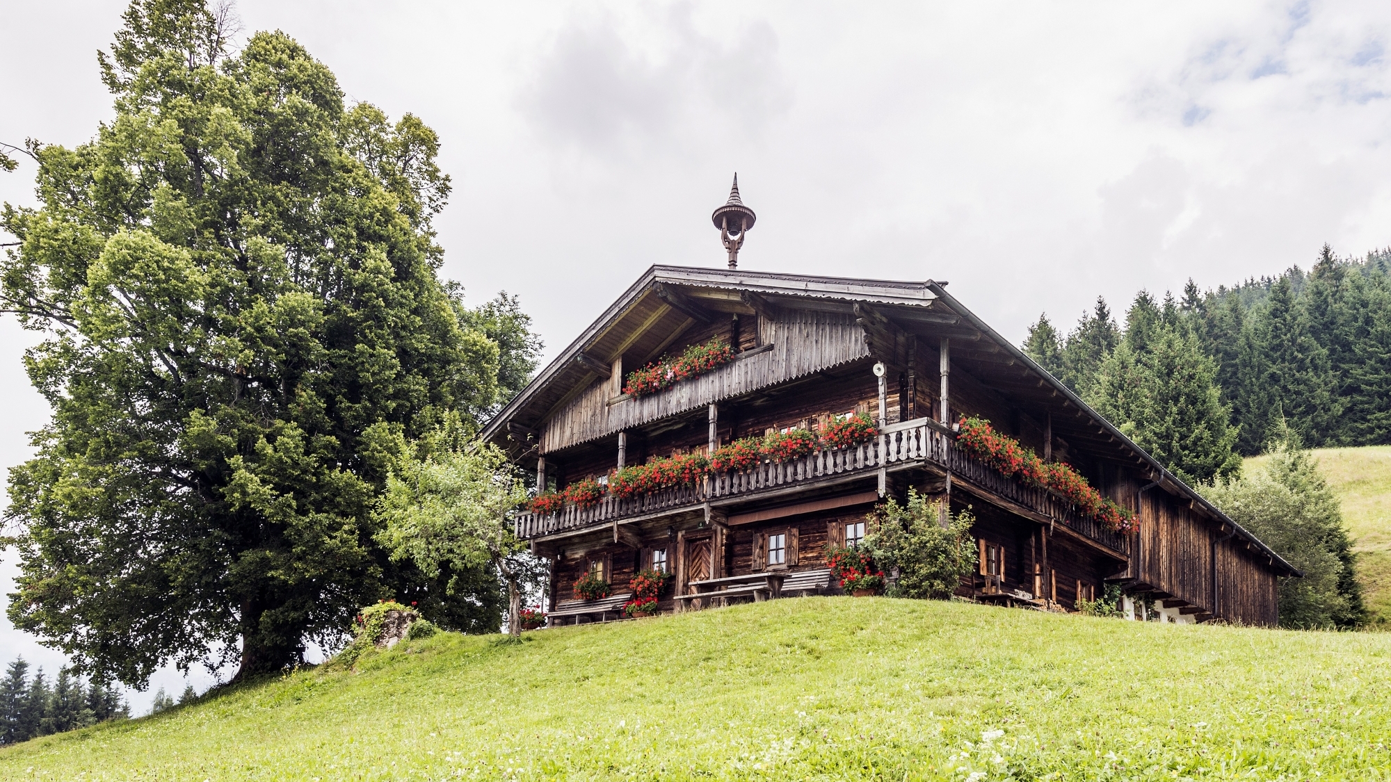 Das Bergdoktor Wohnhaus in der Region Wilder Kaiser