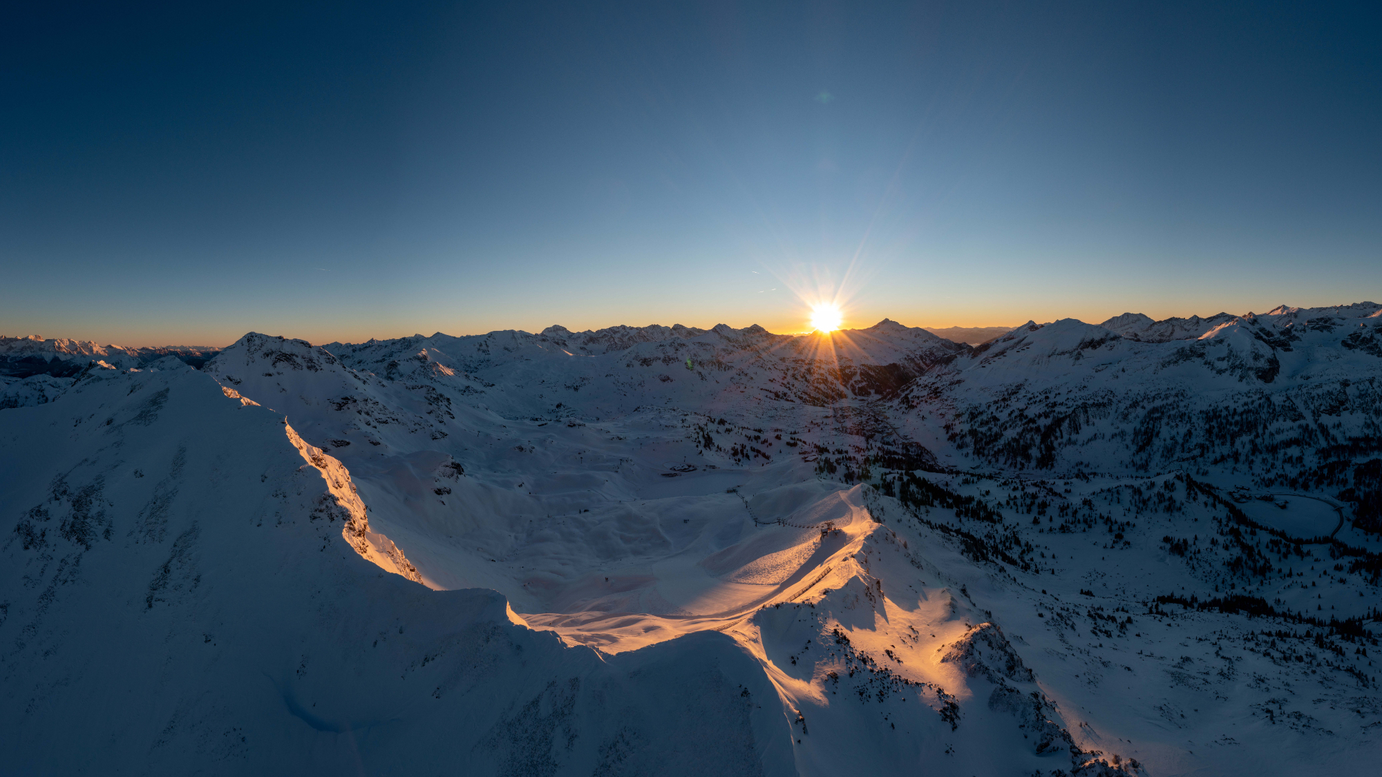 Sonne über Obertauern