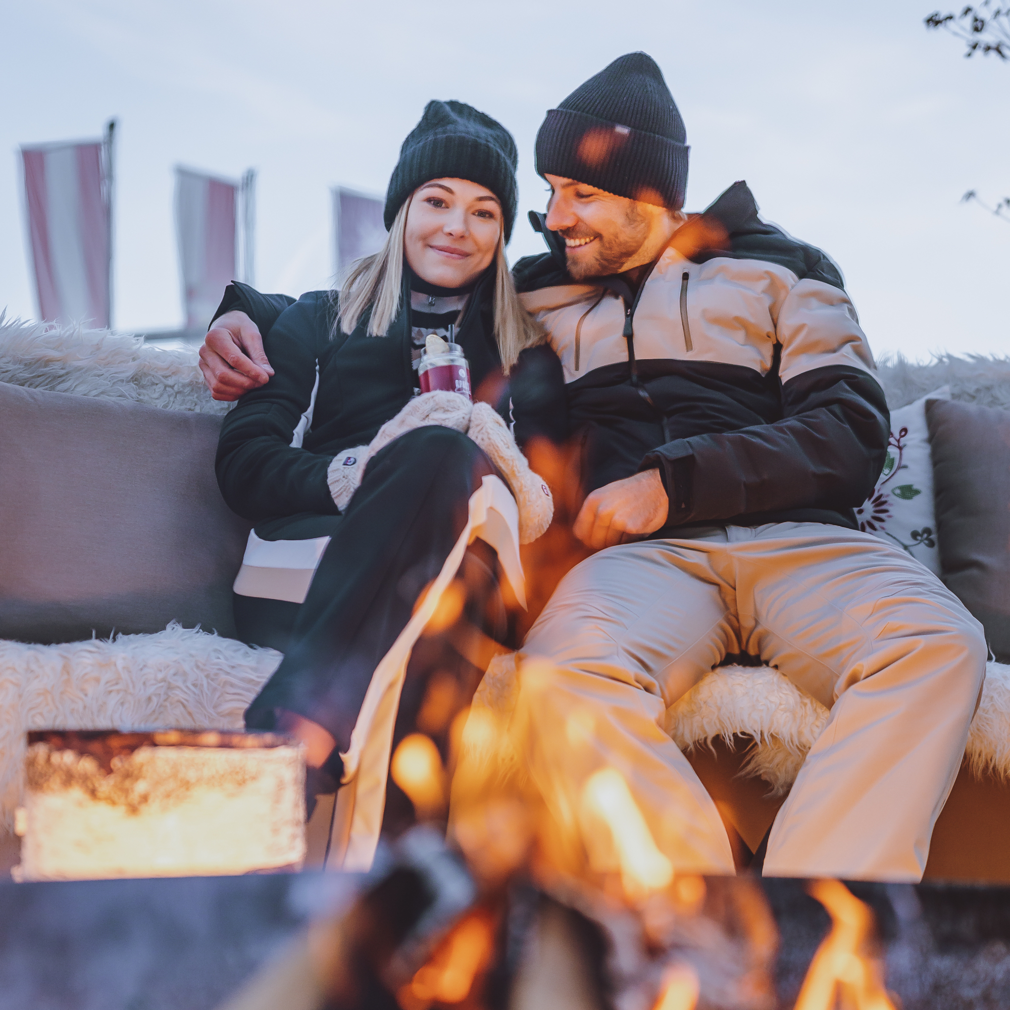 Das neue Apres Chill: Warme Felle und Feuerstellen