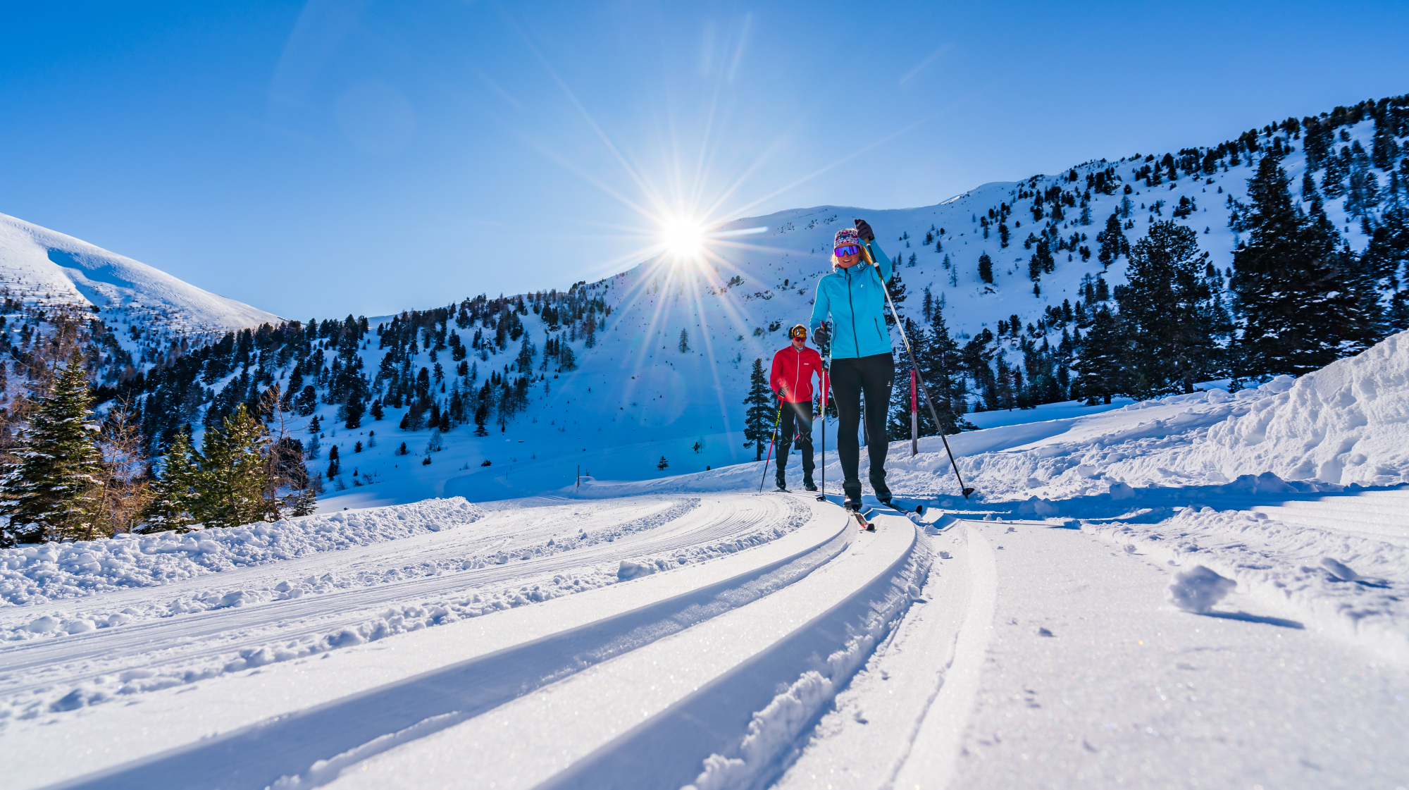 Langlaufen auf der Turracher Höhe