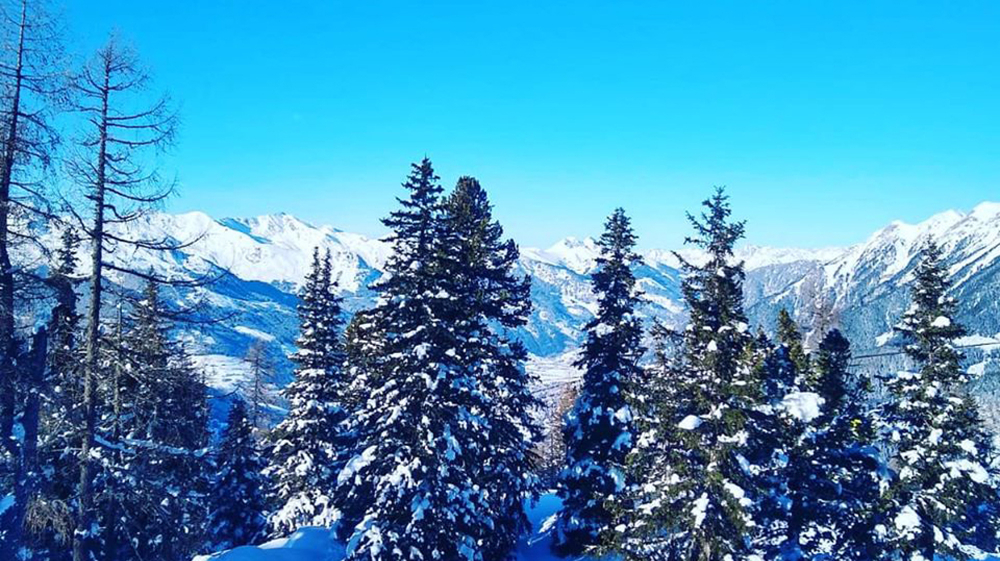 Blick Graukogel in Bad Gastein