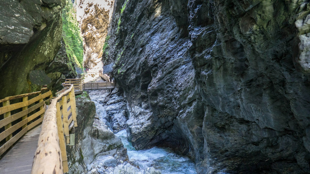 Blick in die Liechtensteinklamm