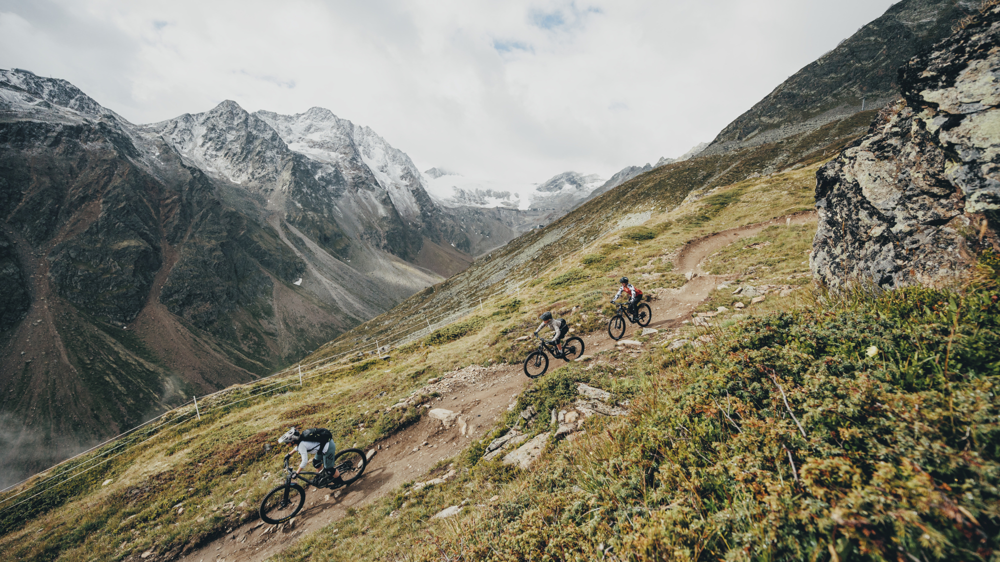Enduro-Spaß in Sölden