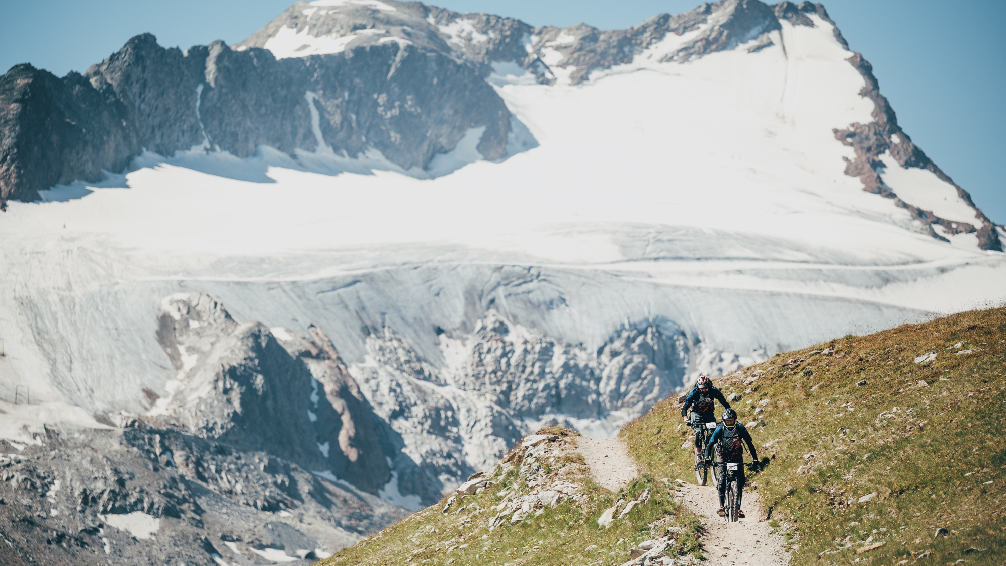 Auf dem Weg zurück von den Söldener Gletschern