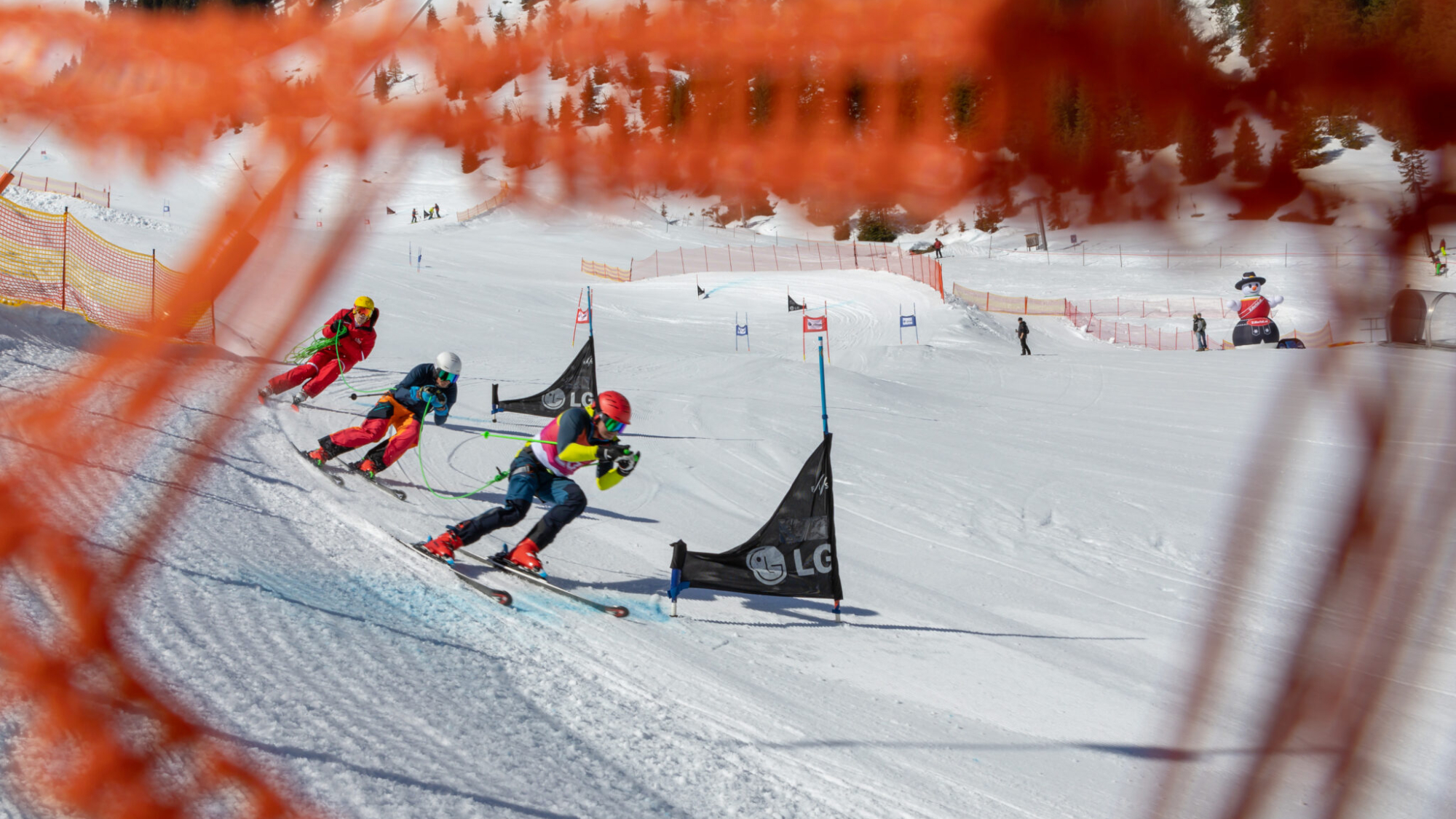 Beim Seilrennen in Hochfügen