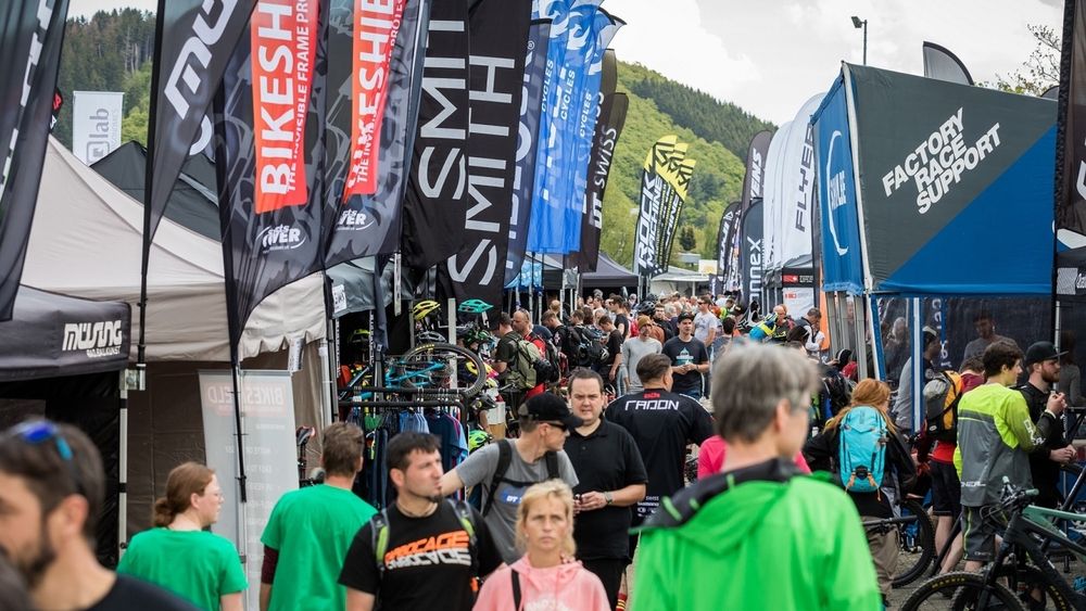 Expo beim Bike Festival Willingen