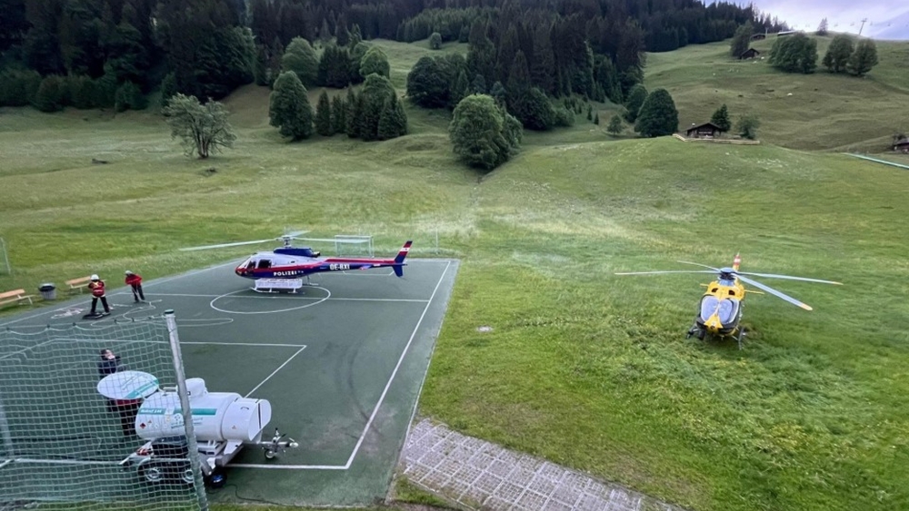 Großeinsatz am Heuberggrat, 07. Juni 2022