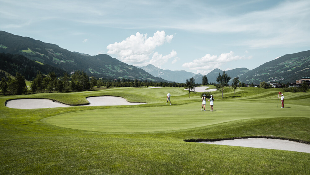 Der Golfplatz Zillertal-Uderns.