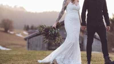 Eine Berghochzeit ist alles andere als langweilig.