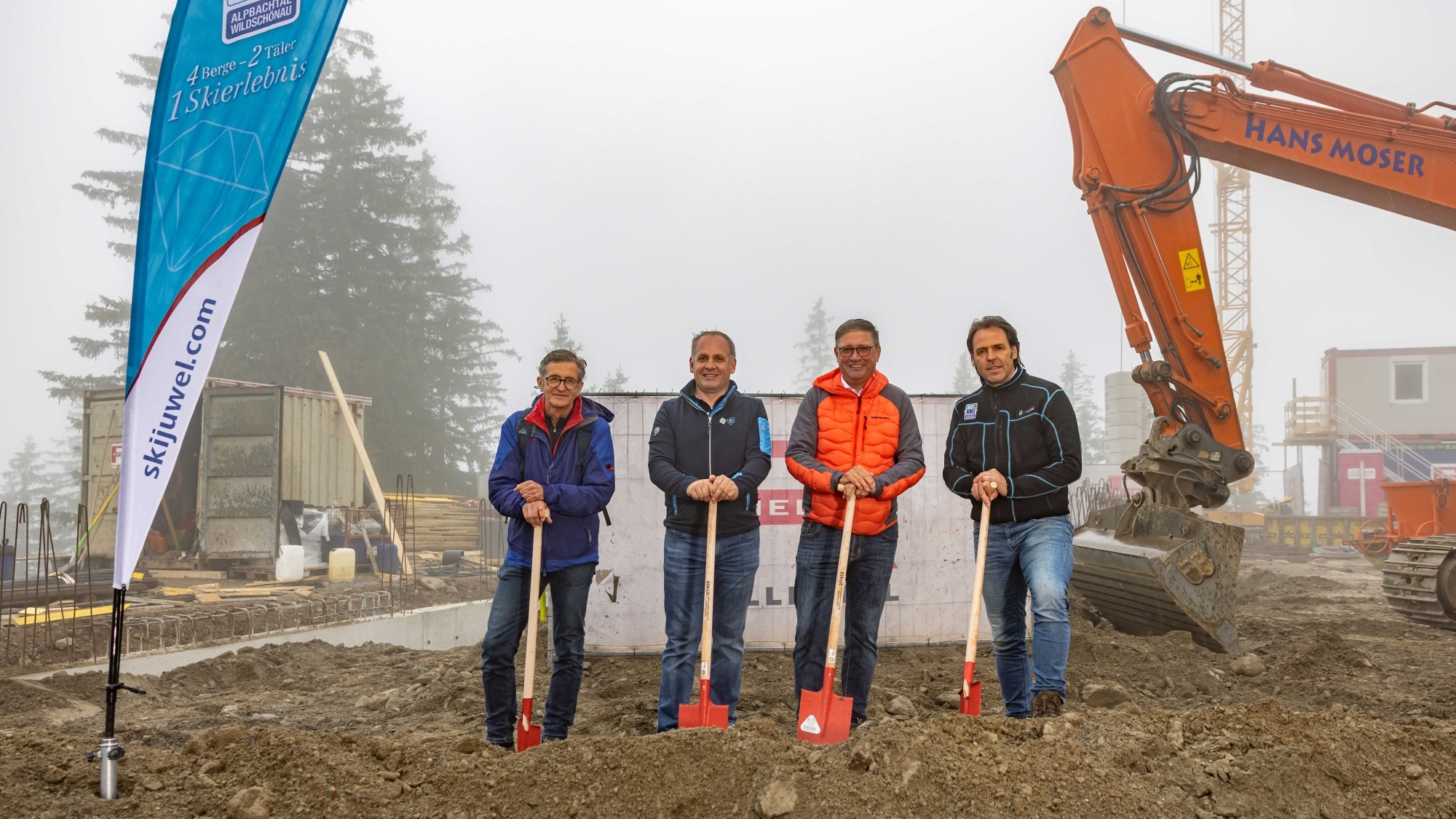 Spatenstich zum Neubau der Hornbahn 2000