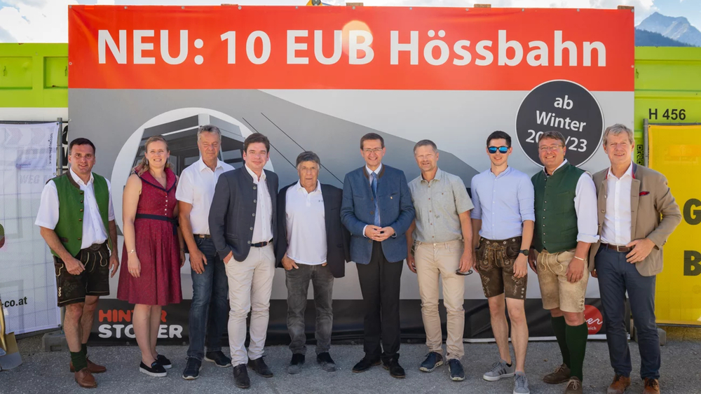  Spatenstich-Event zur neuen Hössbahn im Skigebiet Hinterstoder 