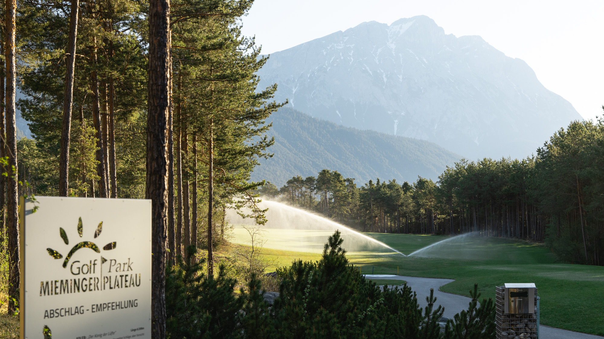 Impressionen aus dem Golfpark Mieminger Plateau