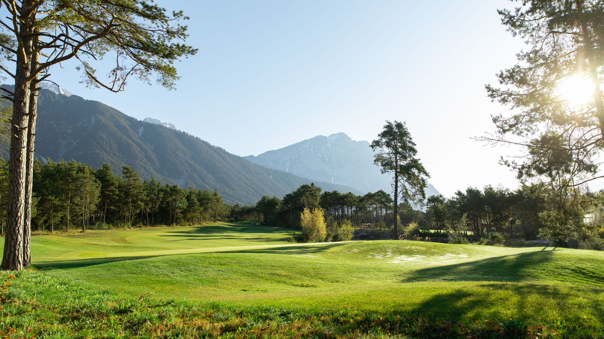 Impressionen aus dem Golfpark Mieminger Plateau