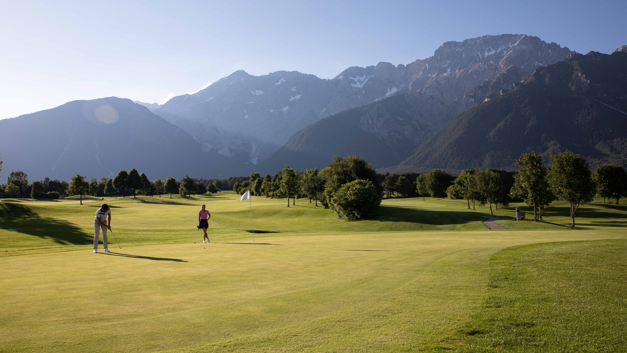 Impressionen aus dem Golfpark Mieminger Plateau