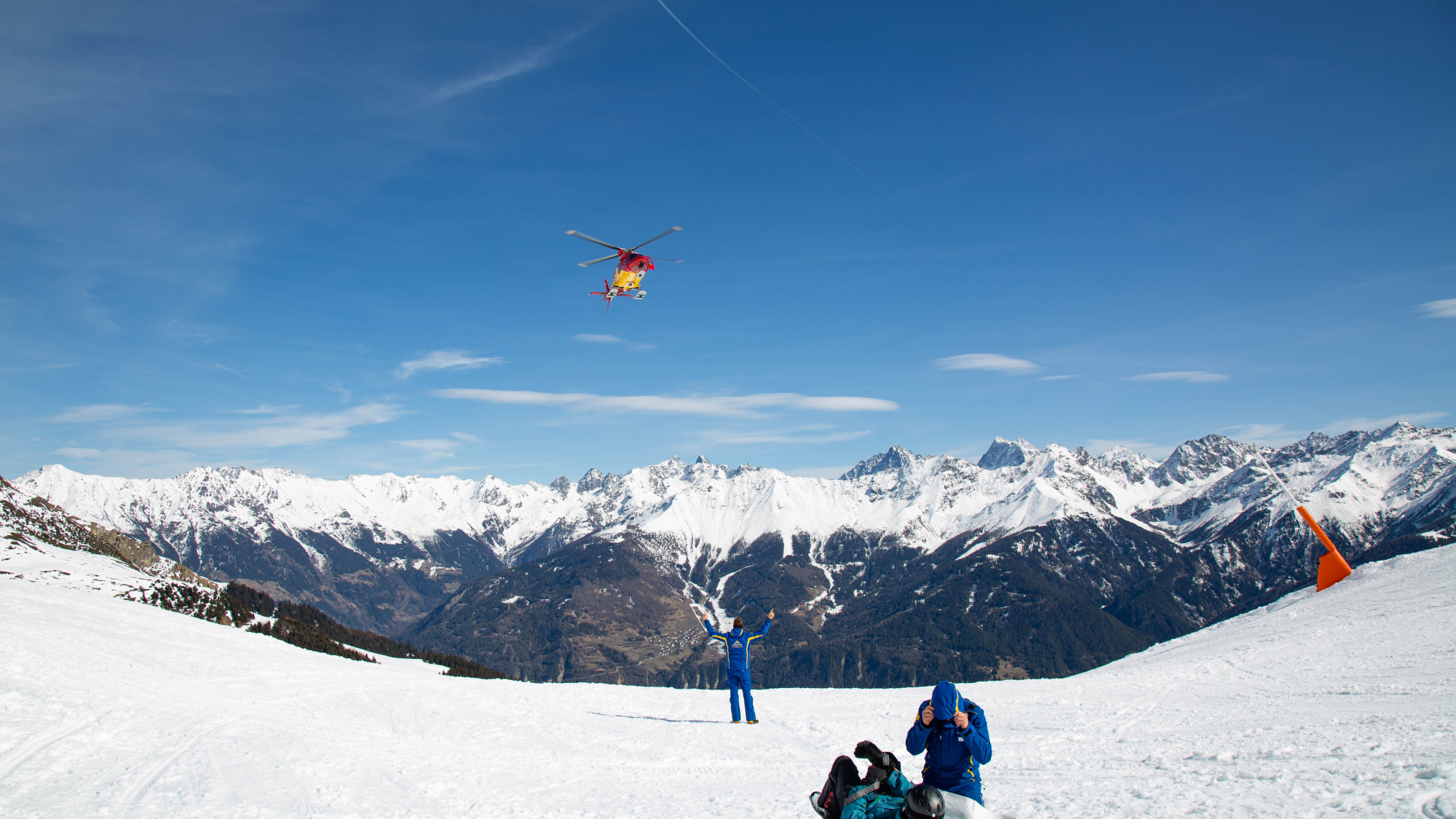 Pistenrettungseinsatz in Serfaus-Fiss-Ladis
