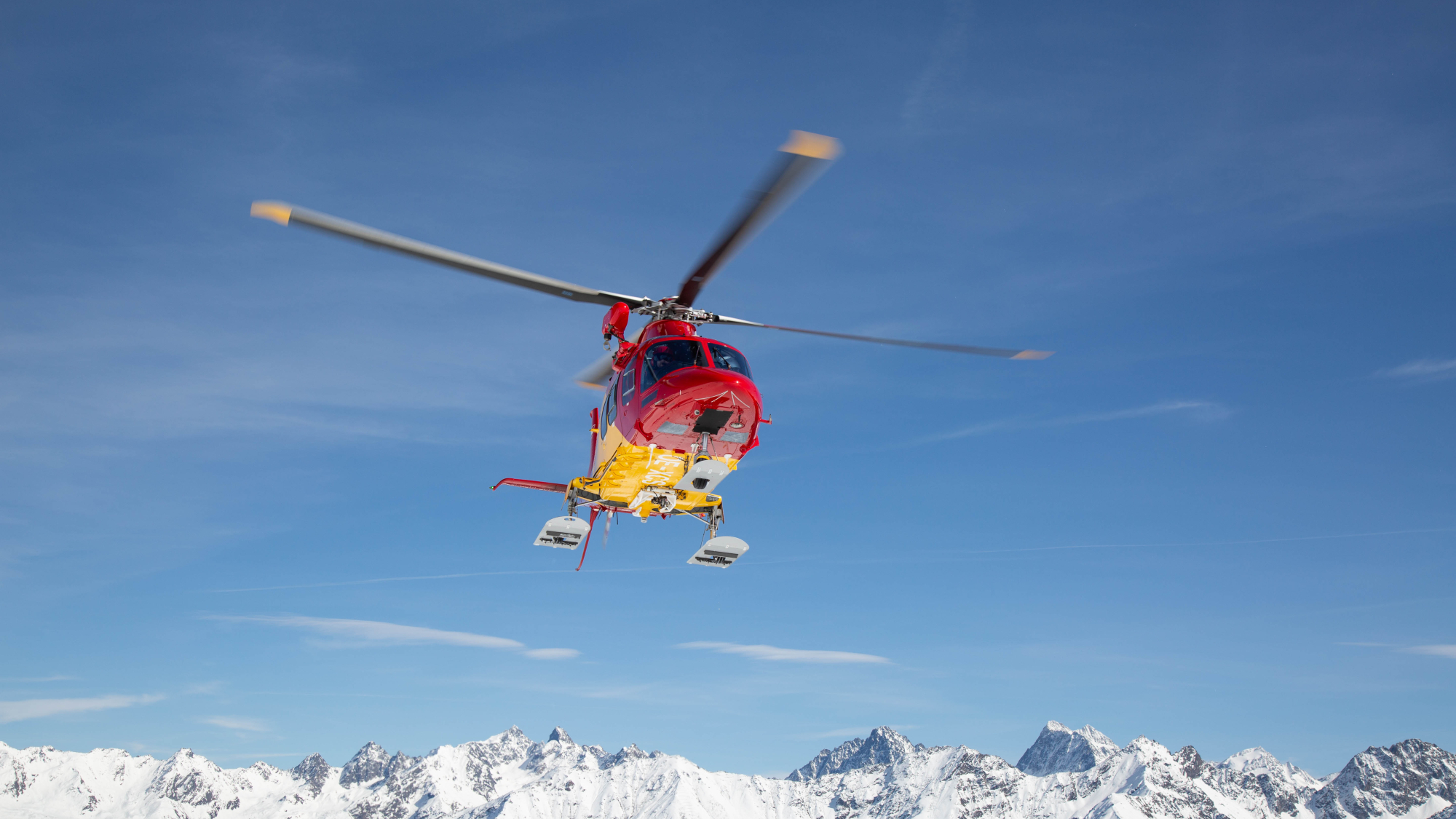 Rettungshubschrauber im Einsatz