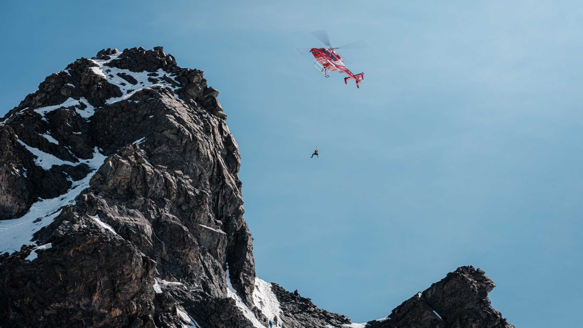 Hubschrauber der Air Zermatt