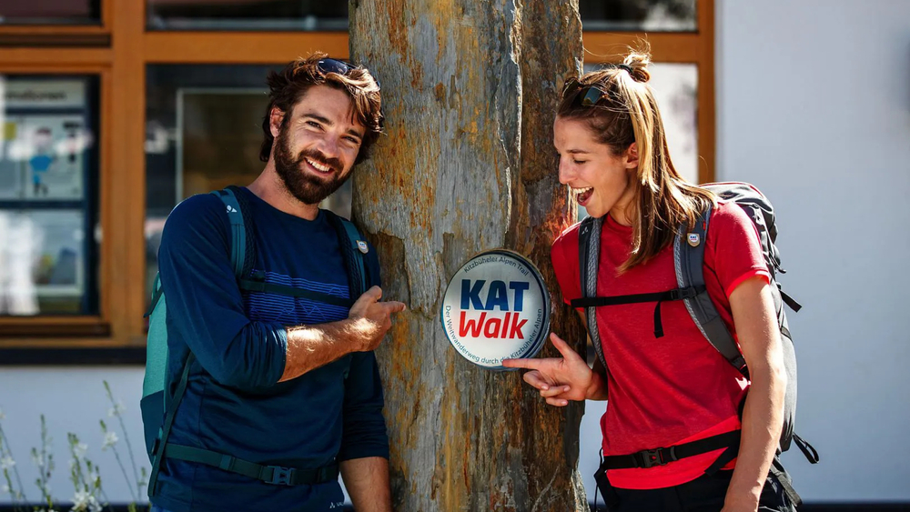 Ziel erreicht: Das Ende des KAT Walks befindet sich in St. Ulrich am Pillersee