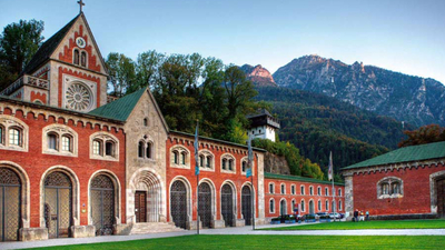 Blick auf die Alte Saline in Bad Reichenhall