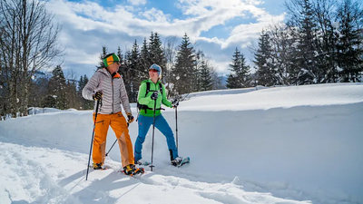 Der Hochkönig hat auch "sanftere" Wintersportarten zu bieten.