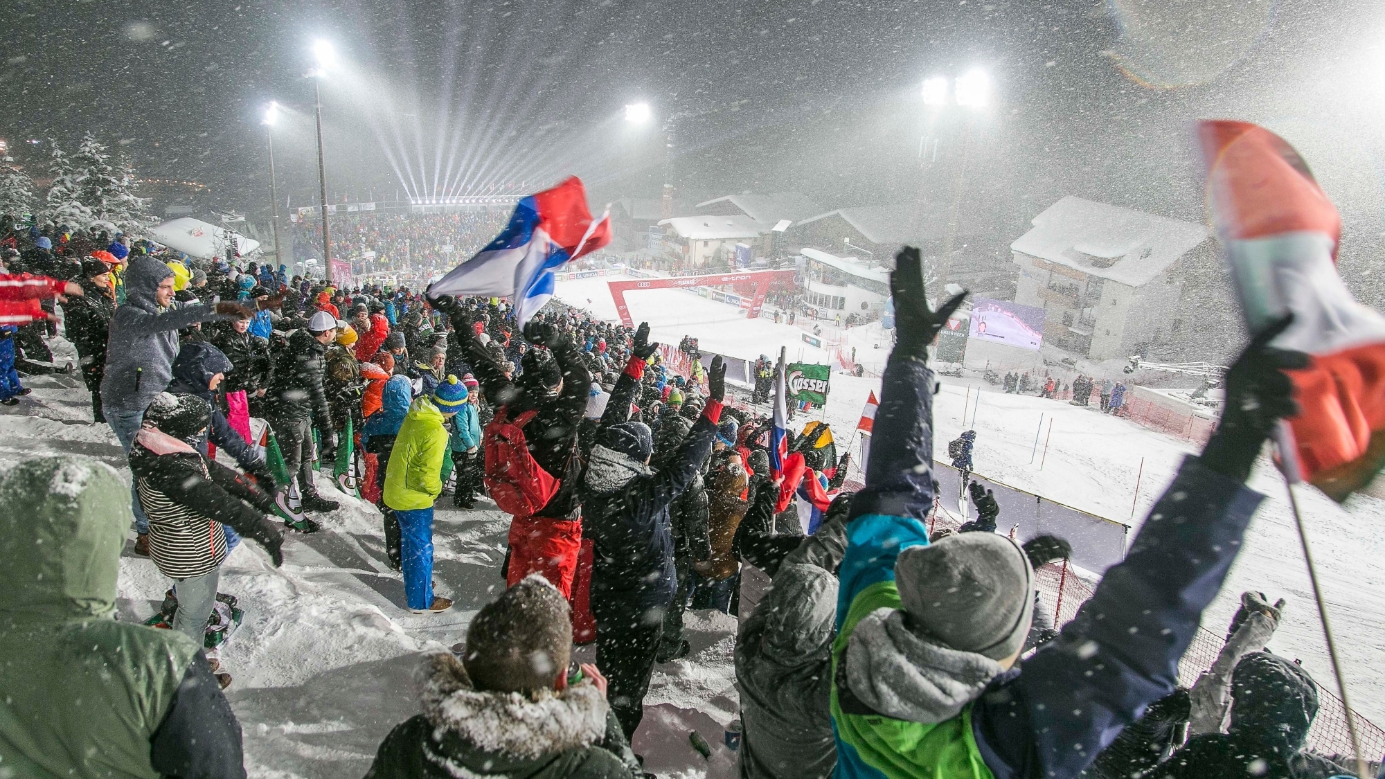 Weltcup-Nachtslalom in der Flachau
