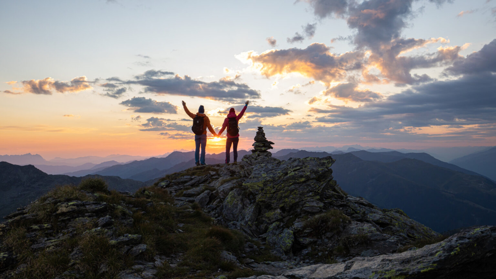 Sonnenaufgangswanderung am Kreuzjoch in Zell-Gerlos