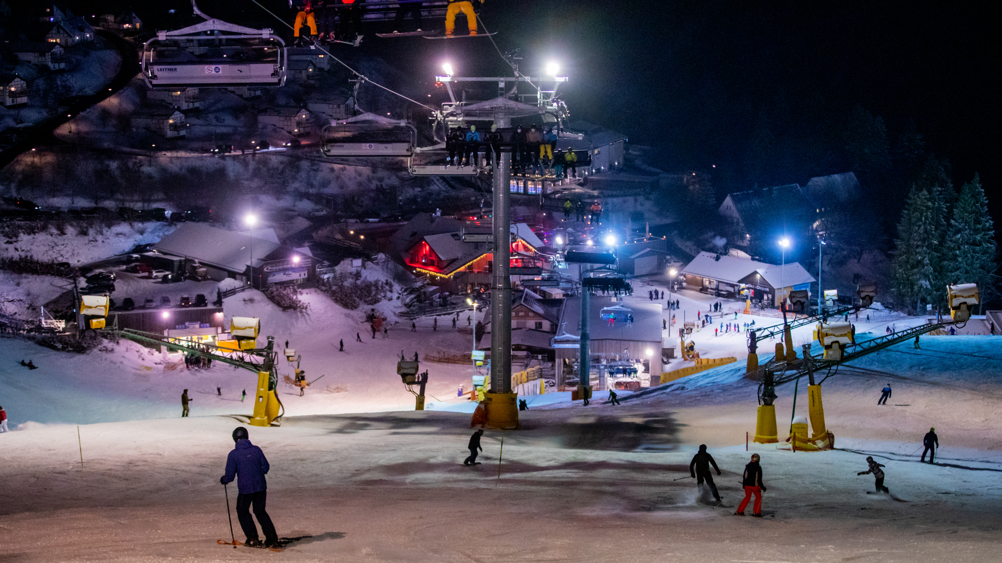 Flutlichtfahren in Winterberg