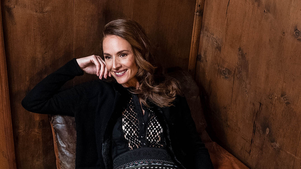 Model mit neuester Mode