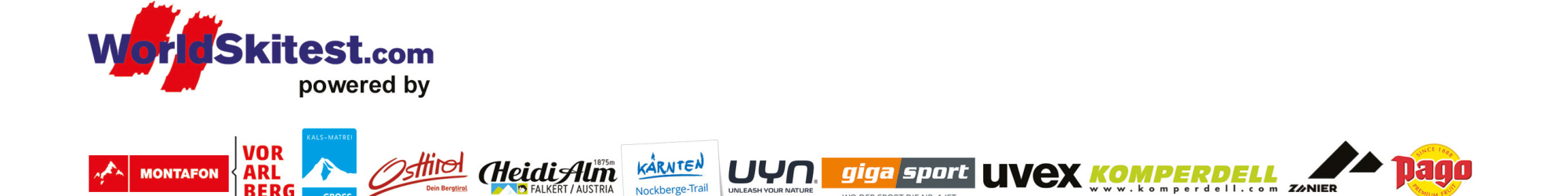 Sponsoren beim WorldSkitest 2022/23