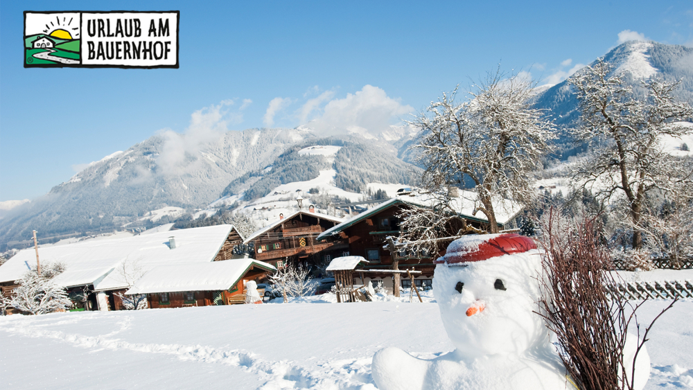 Winteridylle am Bauernhof
