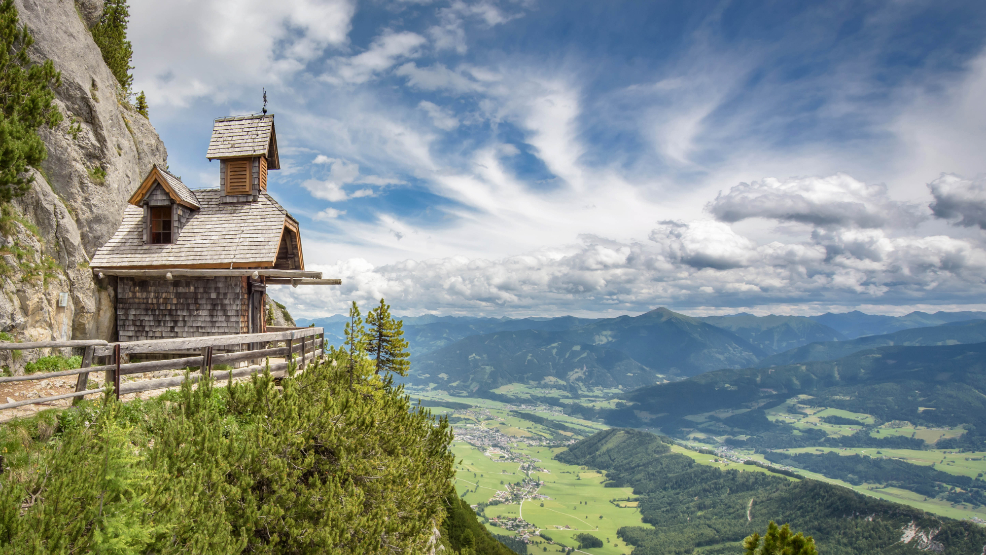 Das Friedenskircherl am Stoderzinken wurde zum schönsten Platz Österreichs gekürt.