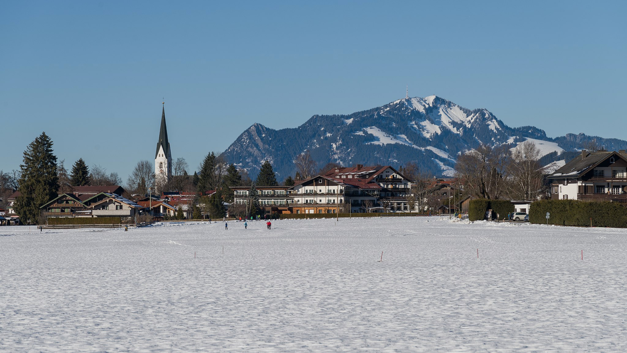 Blick auf Oberstdorf