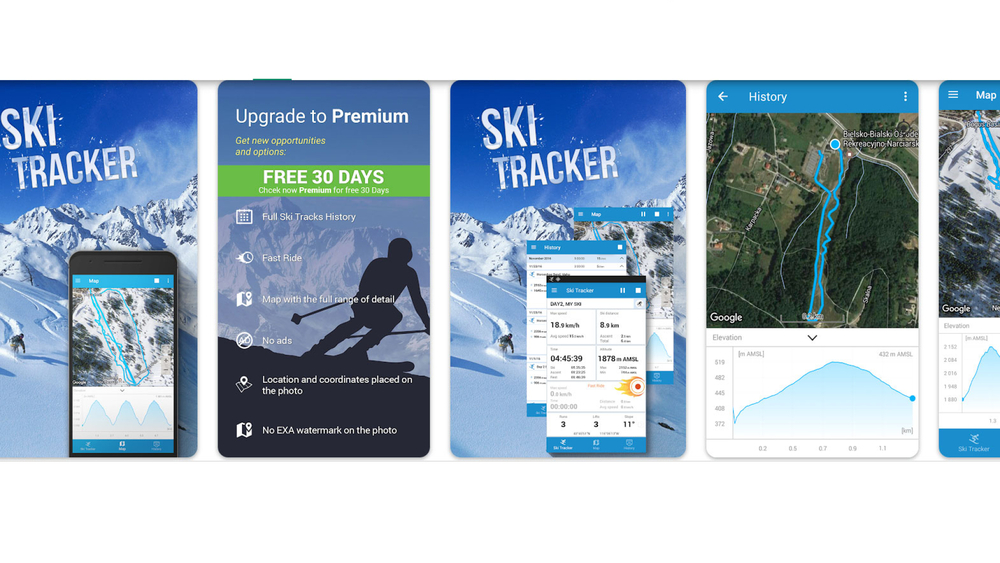 Skifahren - Ski Tracker