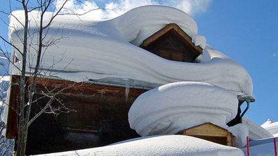 Neuschnee in Damüls