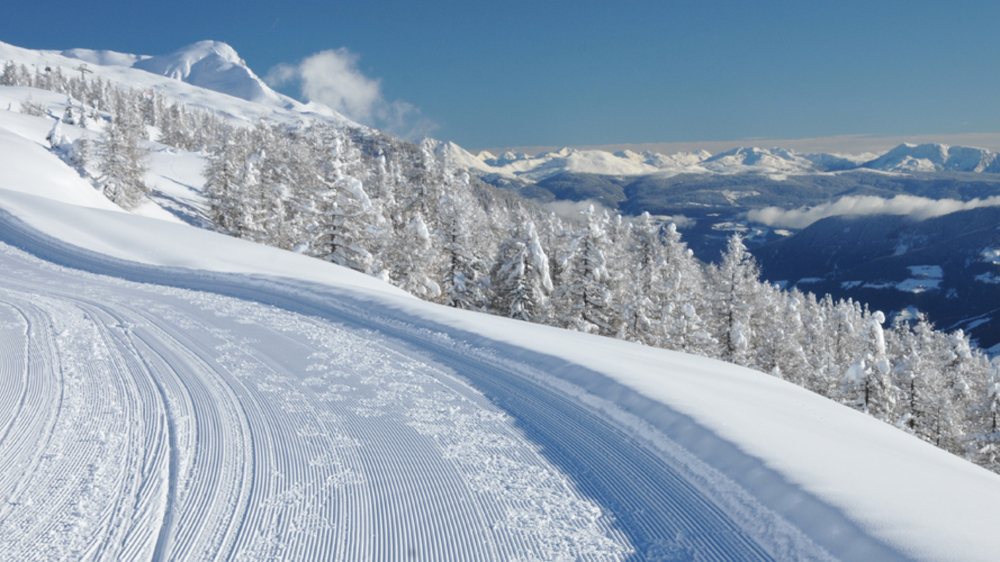 Winterwanderweg auf der Schwemmalm