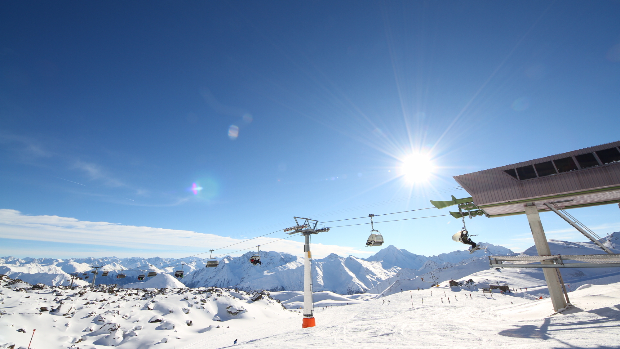 Sessellift in Ischgl