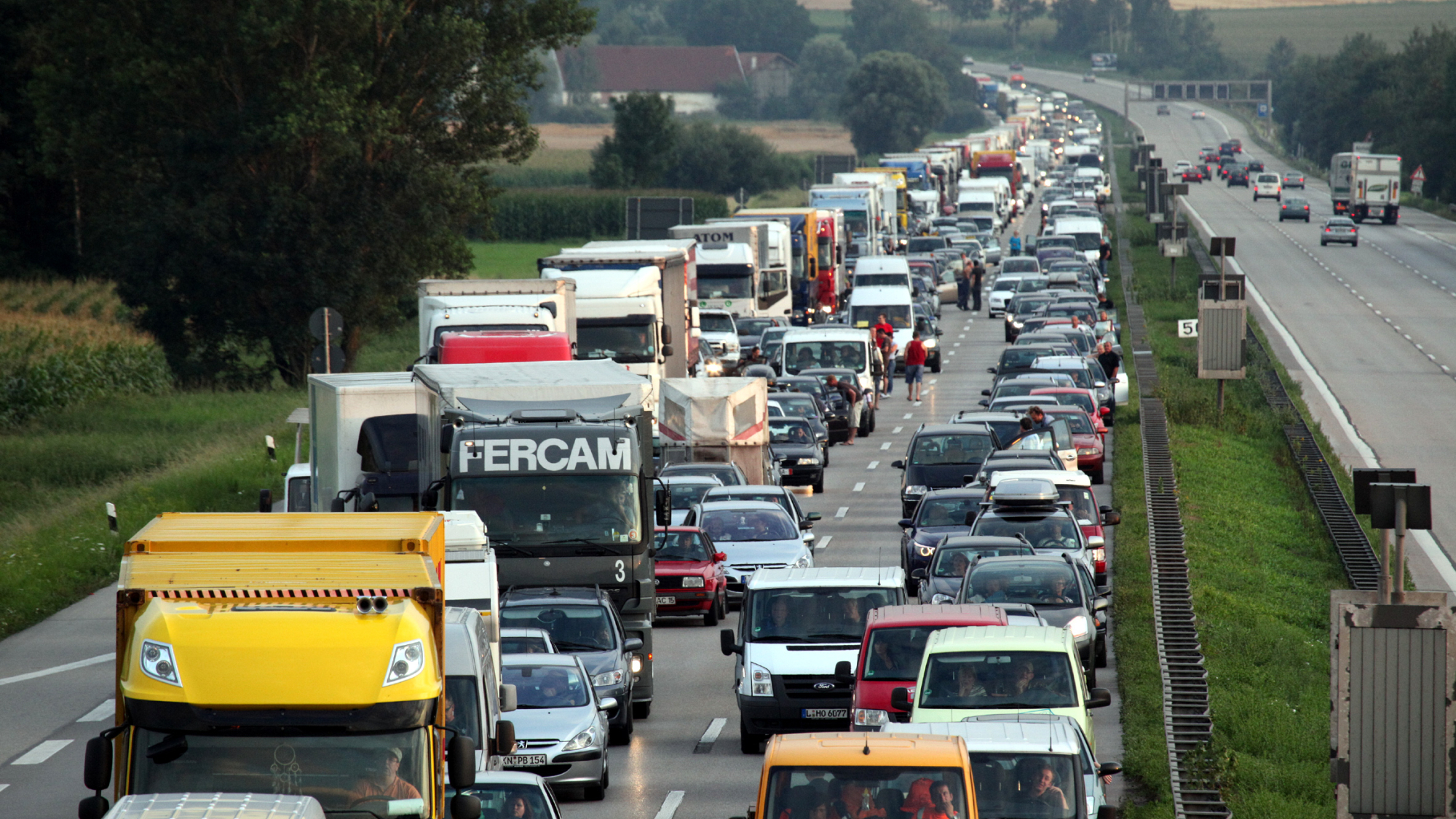 Staugefahr: Auch am Grenzübergang Kufstein kann es zu Staus kommen