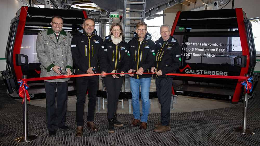 Eröffnung der neuen Galsterbergbahn