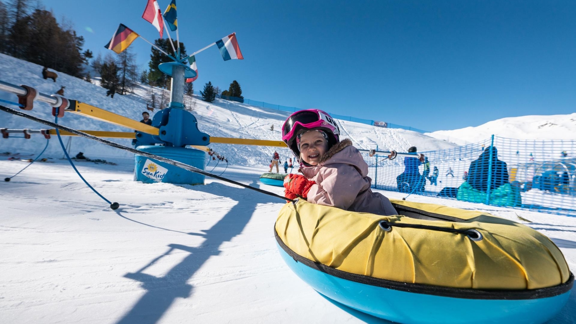 Kinderland im Skigebiet Schöneben-Haideralm